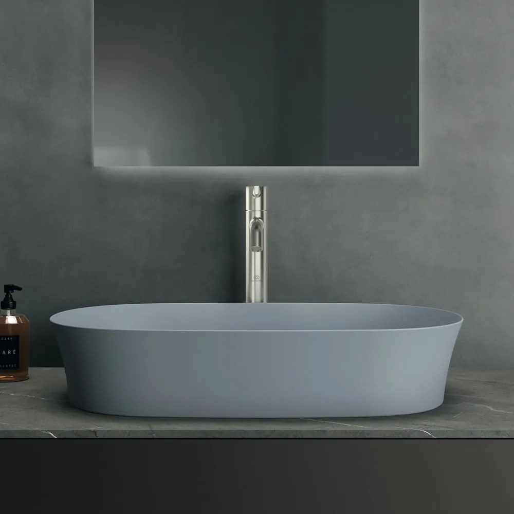 Jasnoniebieska ceramiczna umywalka 60x38 cm Ipalyss – Ideal Standard