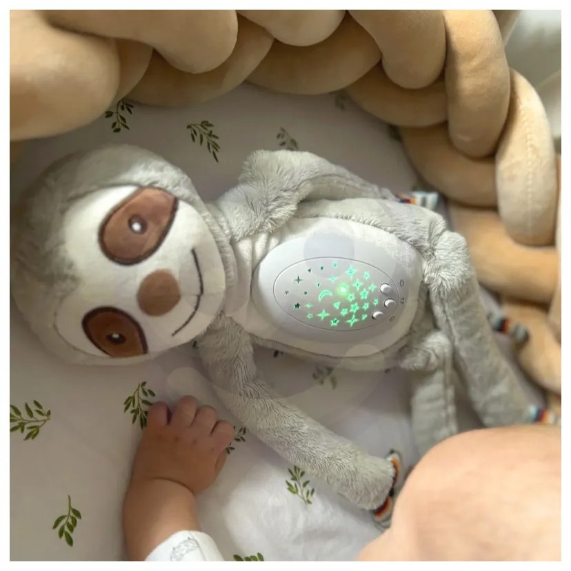 Woopie baby interaktywna przytulanka projektor 2w1 usypiacz leniwiec