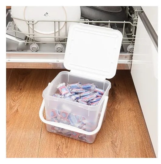 Plastikowy pojemnik z pokrywką − Rotho