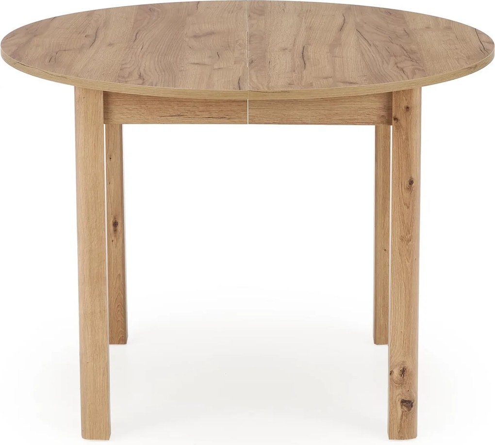 Okrągły rozkładany stół Ringo dąb craft