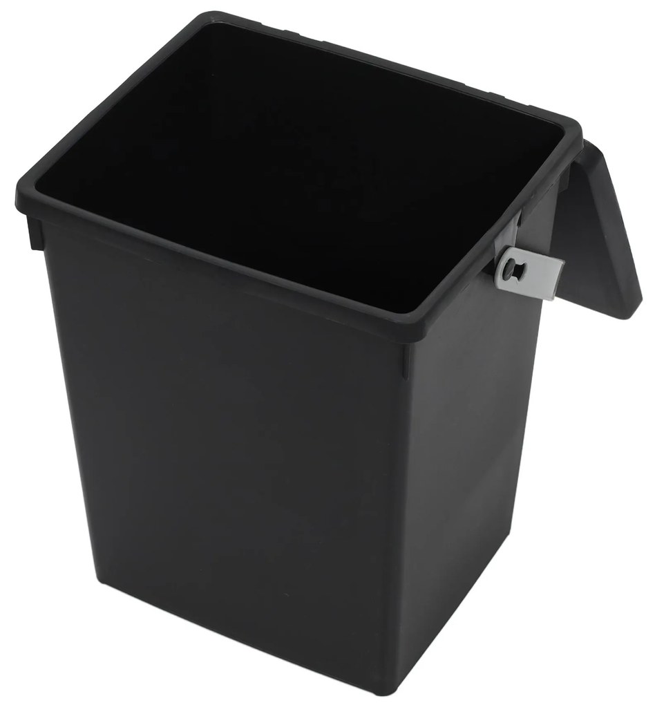 Pojemnik na odpady organiczne z plastiku z recyklingu, 5,5 l