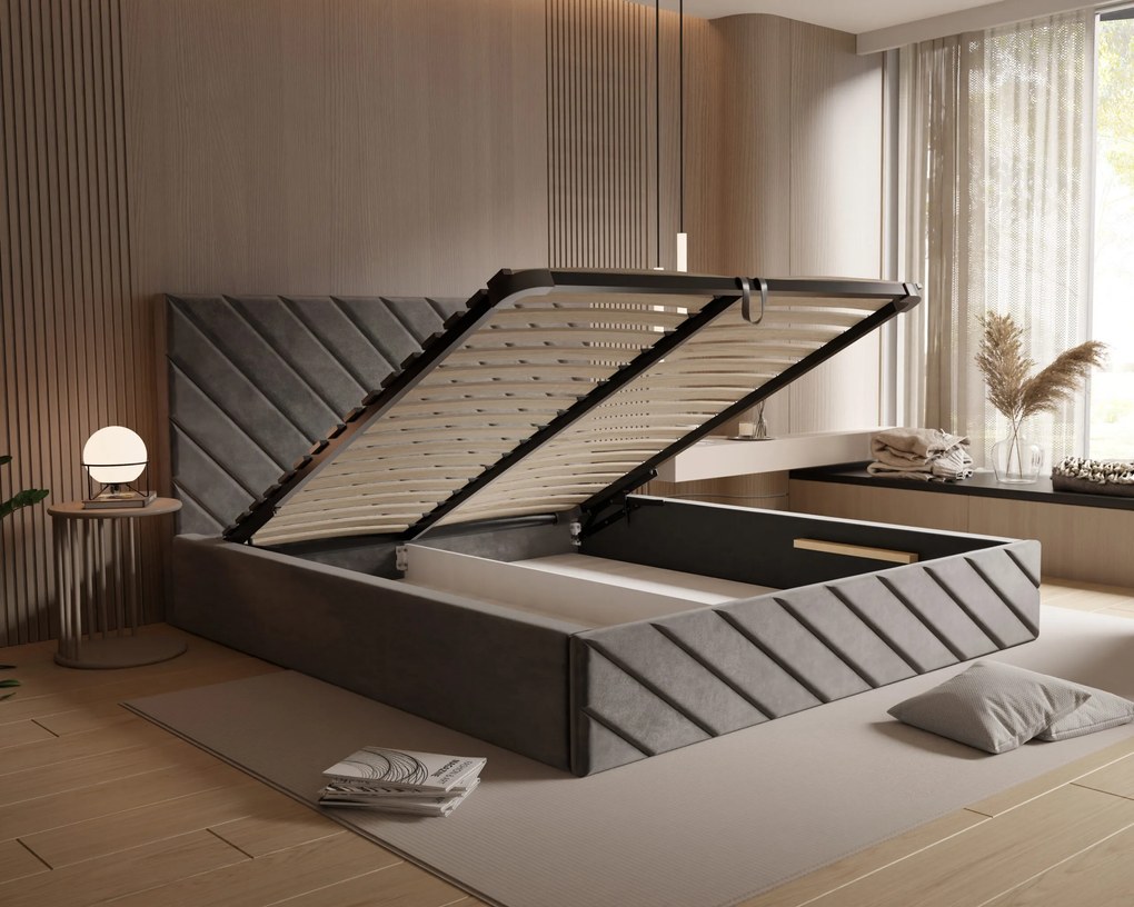 Łóżko sypialniane PINKI II SLIM - 200x200