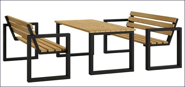 Komplet mebli ogrodowych 150 - Caverno 4X
