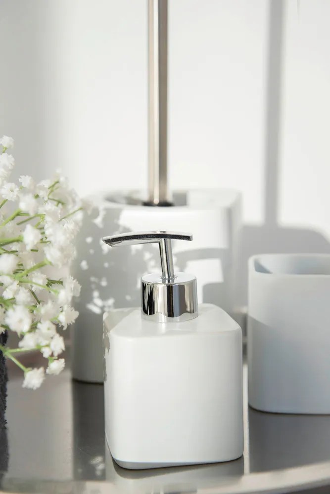 Dozownik na mydło HEXA, ceramiczny, 290 ml, WENKO