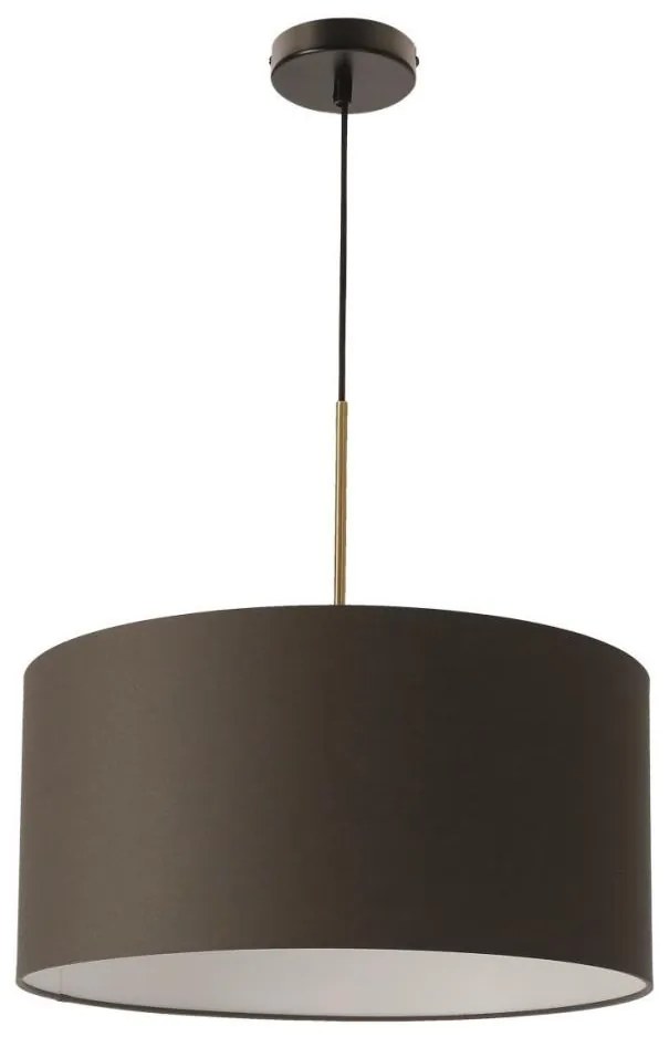 Lampa wisząca na przewodzie VANTI 1xE27/40W/230V brązowa