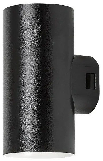 Rabalux 77155 zewnętrzna oprawa ścienna LED Urfa,18W, IP65, czarna, 16 cm