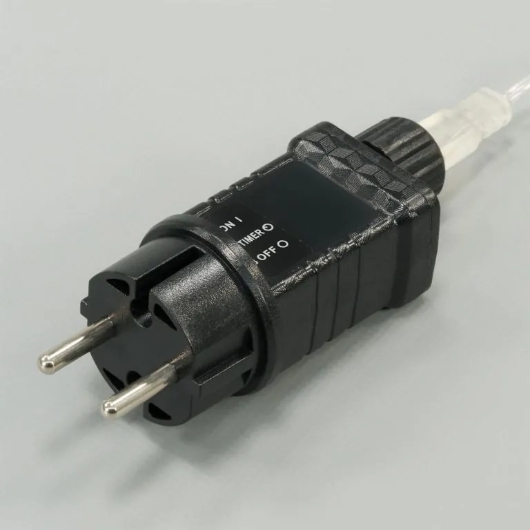 Świąteczne lampki - sople, zimna biel, 8 funkcji