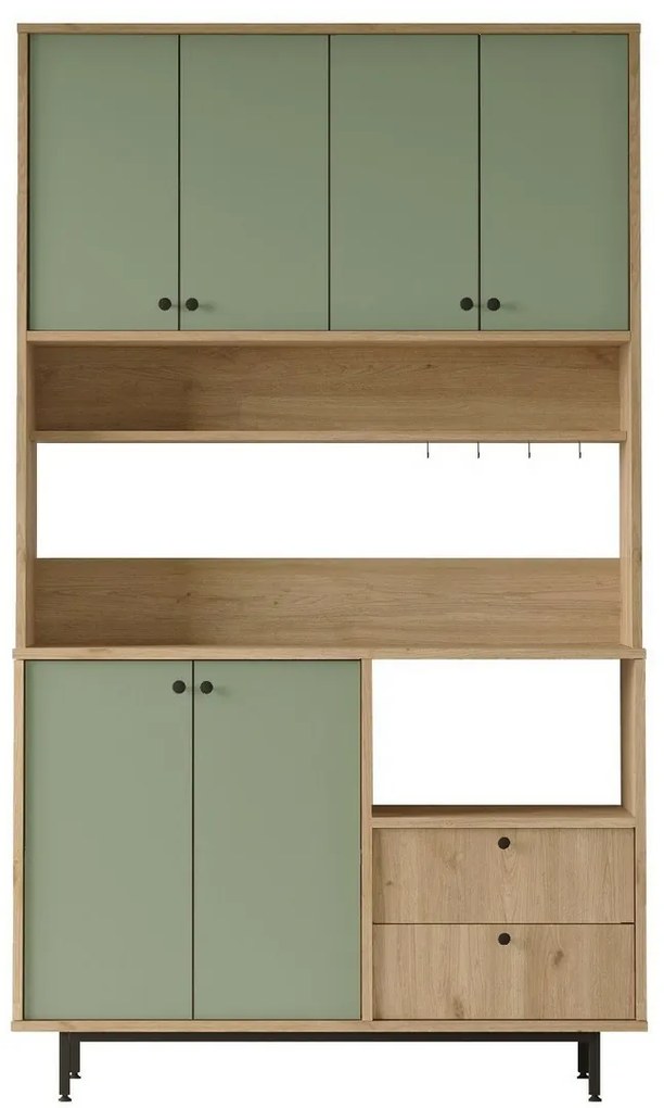 Szafa Rery Oak and Green