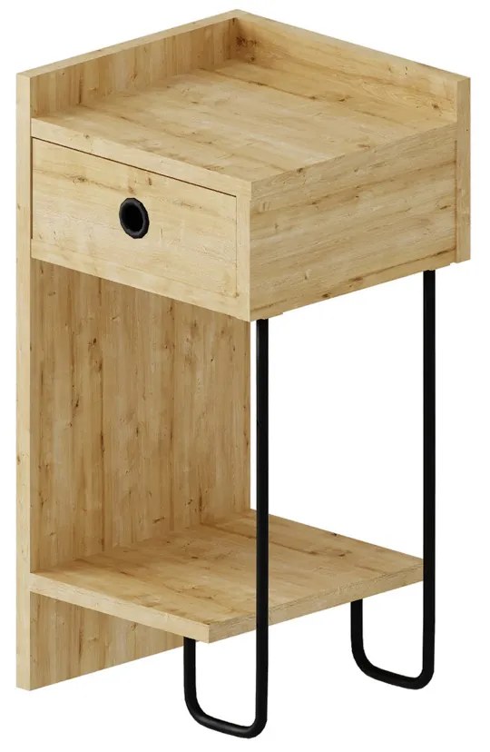 Stolik nocny Sirius Left Oak 2