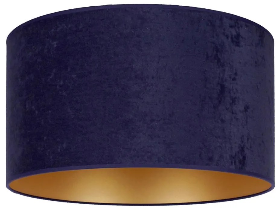 Duolla - Lampa sufitowa ROLLER 1xE27/15W/230V Ø40 cm niebiesko-złota