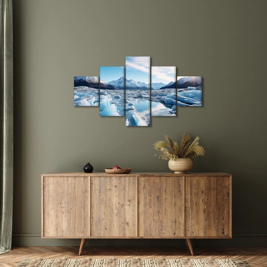 Obraz - Formacje lodowcowe (125x70 cm)