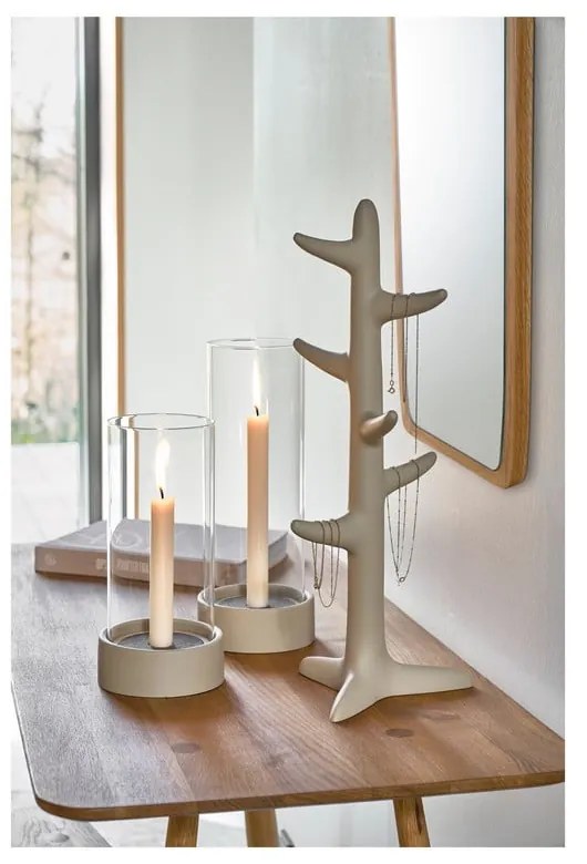 Lustro ścienne z drewnianą ramą 23x80 cm Bodo – Villa Collection