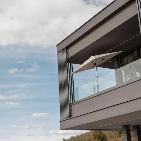 KNIRPS APOLL 230 x 150 cm - parasol ogrodowy : Kolor parasola - Czarny