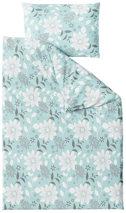 PrzytulneMieszkanie.pl PrzytulneMieszkanie.pl Pościel z kory GABRIELA niebieska Rozmiar pościeli: 70 x 90 cm | 140 x 200 cm