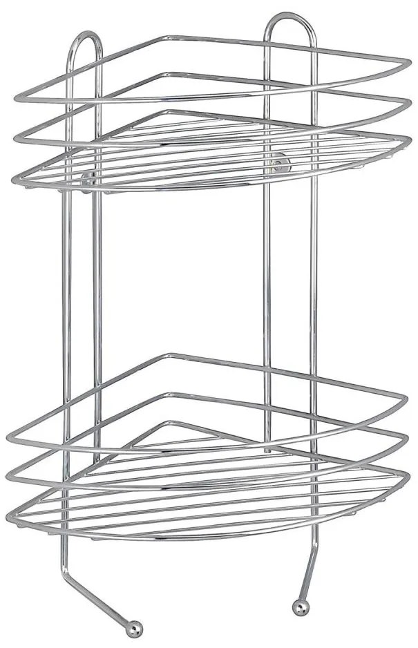 WENKO 15498100 - Półka narożna EXCLUSIVE 23x30,5 cm chrom błyszczący