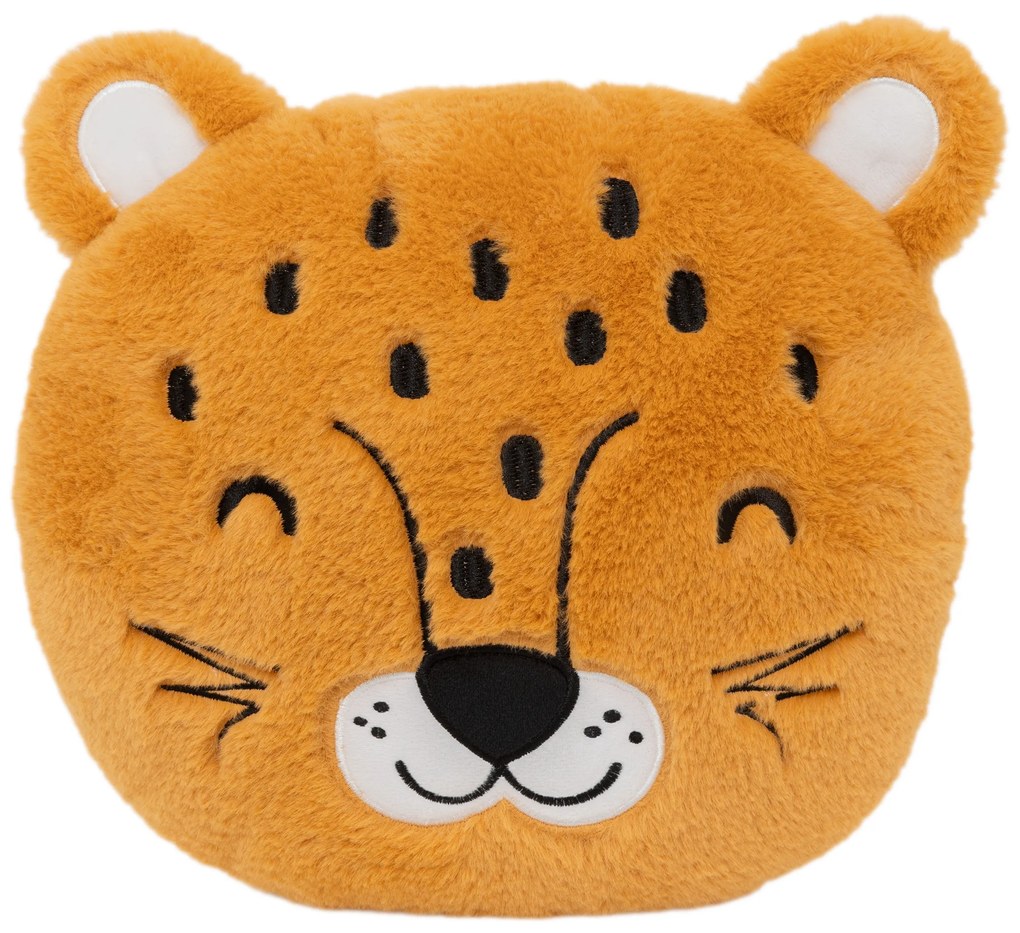 Poduszka w kształcie pantery JUNGLE, Ø 30 cm