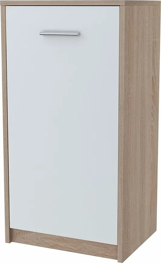 Minimalistyczna komoda biała sonoma R6-E88