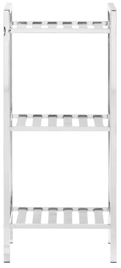 Regał łazienkowy w kolorze srebra 33x73 cm – Premier Housewares