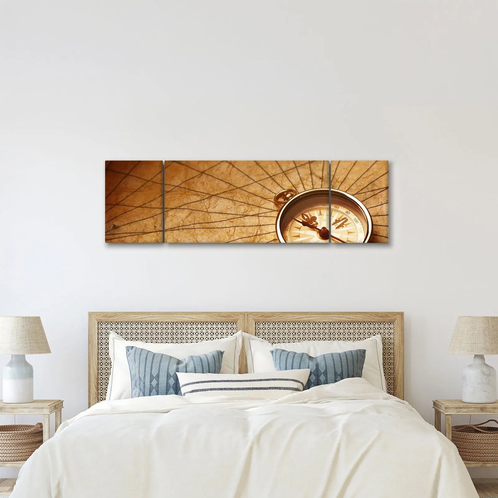 Obraz - Kompas (170x50 cm)