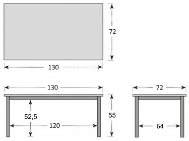 MORISS - zestaw ogrodowy aluminiowy - Towar nierozpakowany (N543)