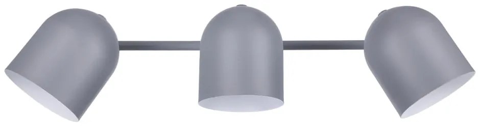 Jasnoniebieska lampa sufitowa z metalowym kloszem 55x10 cm Azuro – Candellux Lighting