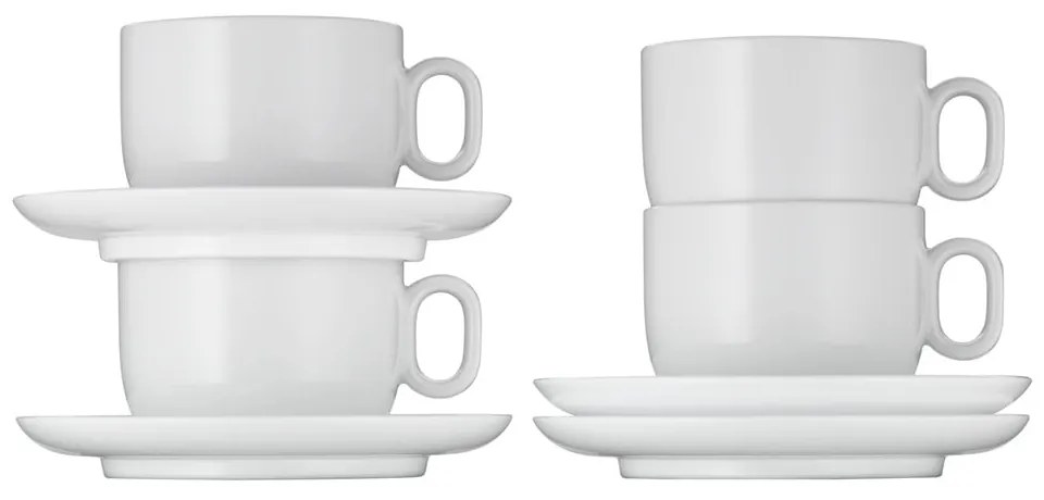 Białe porcelanowe filiżanki do cappuccino zestaw 2 szt. 160 ml Barista – WMF
