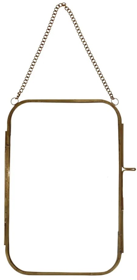 Metalowa ramka ścienna w kolorze złota 14x20 cm – Rex London