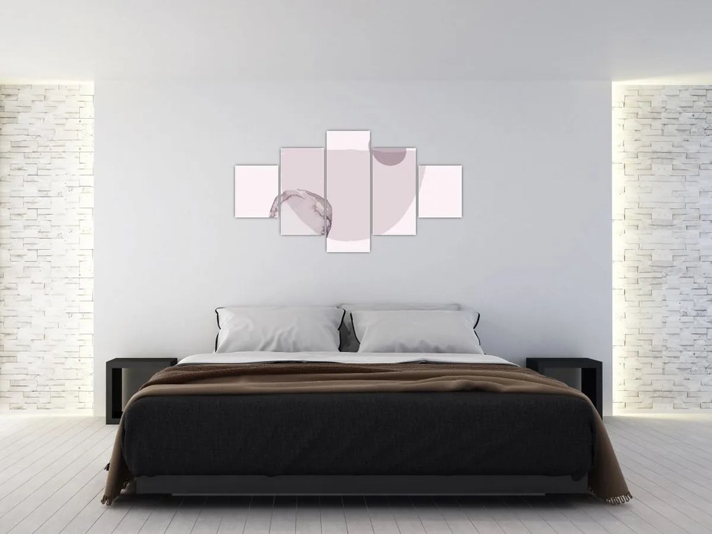 Obraz - Fioletowy minimalizm N⁰2 (125x70 cm)