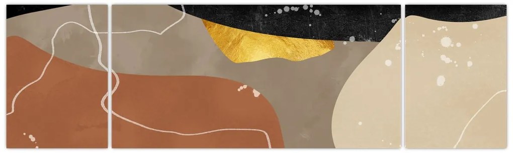Obraz - Abstrakcja (170x50 cm)