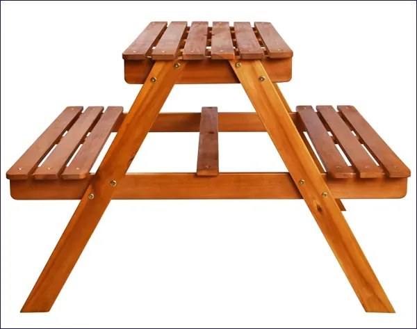 Dziecięcy stolik piknikowy z parasolem H9-K07