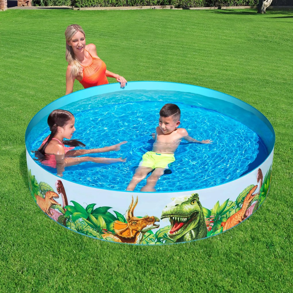 Basen rozporowy Dinosaurous 183 x 38 cm 749 l BESTWAY