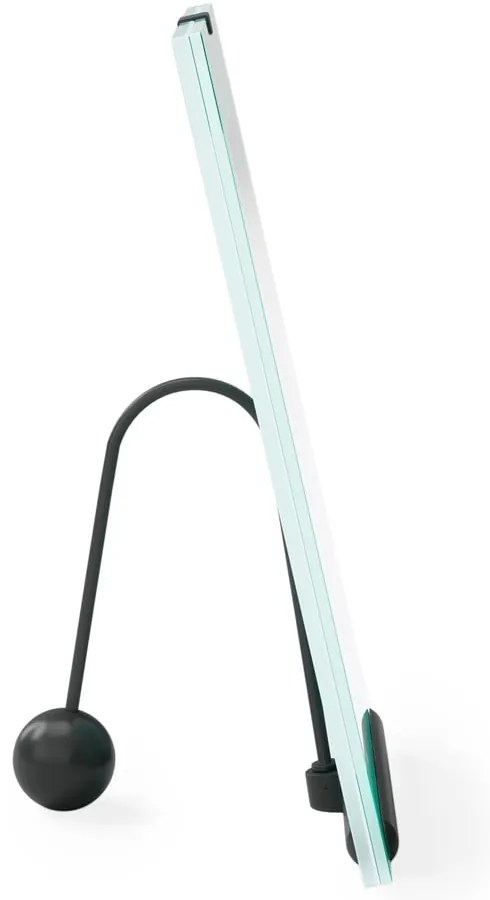 Czarna szklana ramka stojąca 19x23 cm Flute – Umbra