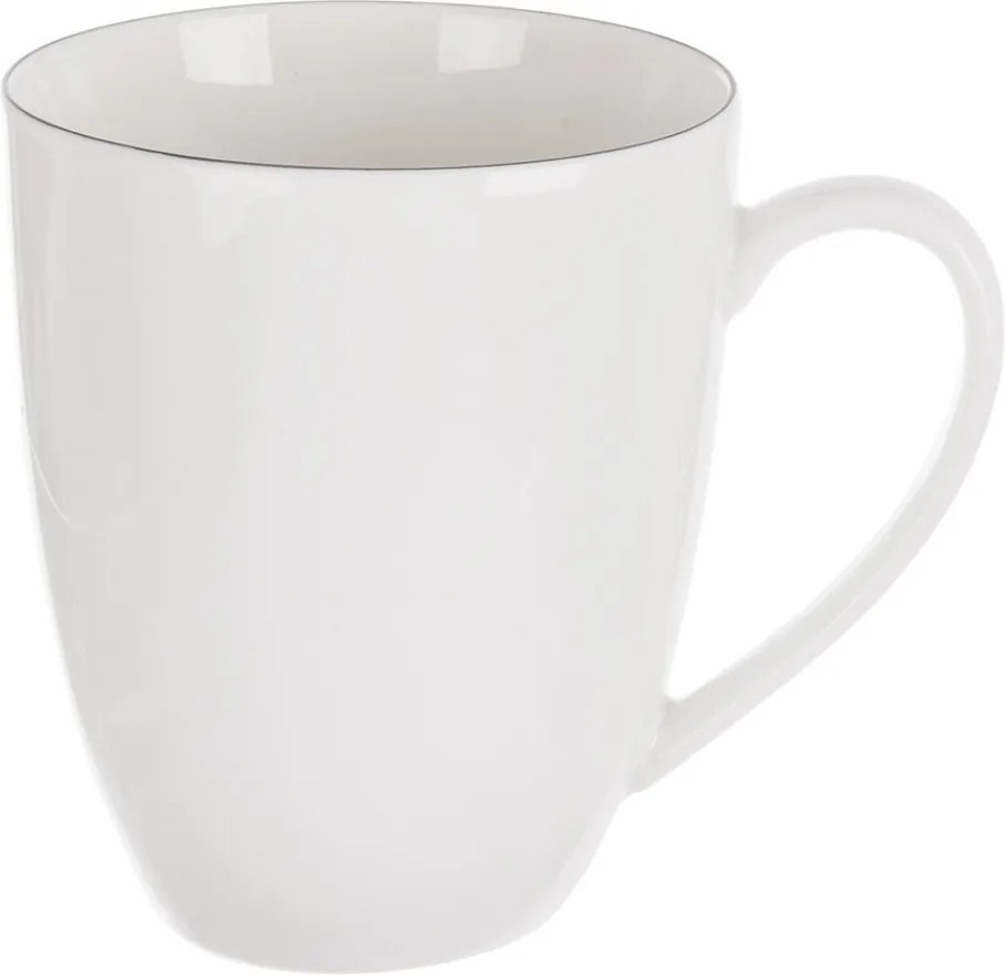 Biały porcelanowy kubek 390 ml Decora – Orion