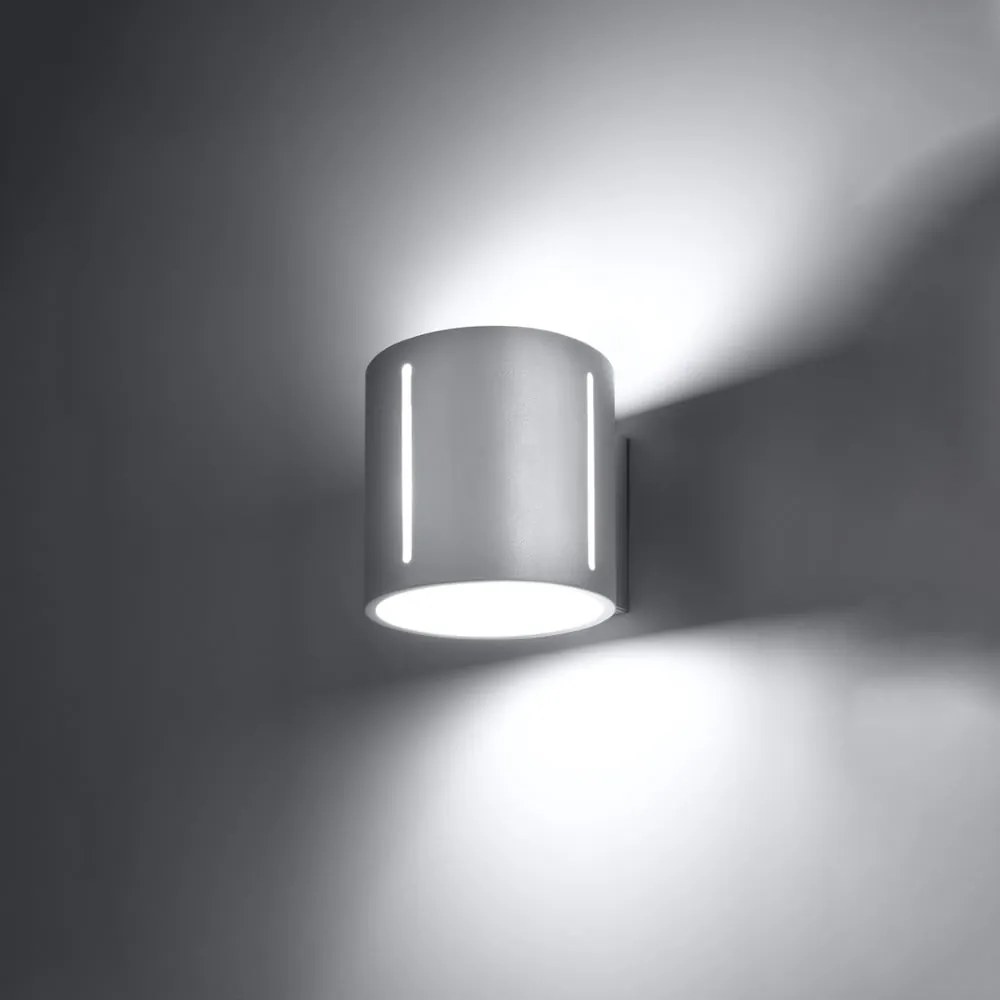 Biały kinkiet Vulco – Nice Lamps