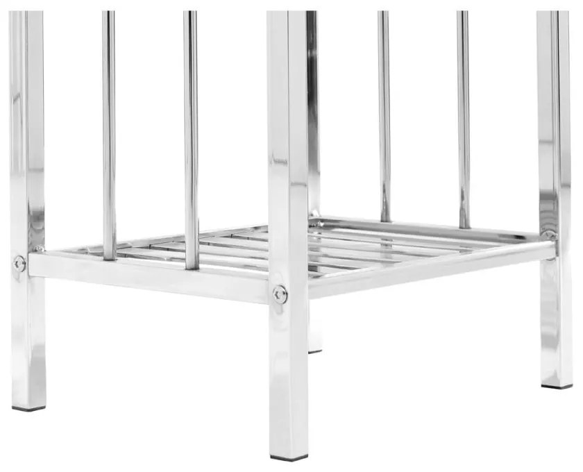 Regał łazienkowy w kolorze srebra 33x73 cm – Premier Housewares
