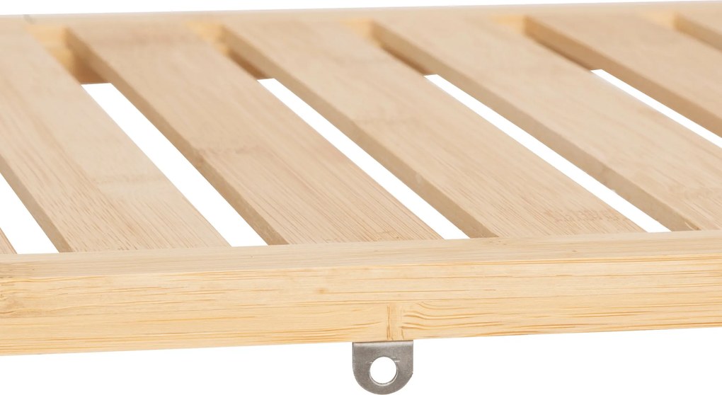 Regał bambusowy z koszem na pranie TIDY BOX, 72 x 33 x 109 cm