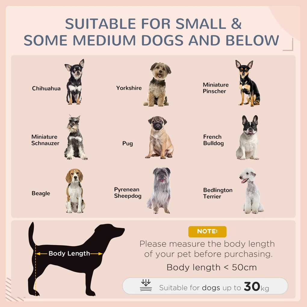 PawHut Domek dla psa szary odporny na warunki pogodowe z zdejmowanym poszyciem | Aosom PL