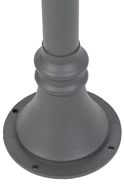 Zewnetrzna Nowoczesna lampa ogrodowa ciemnoszara 136,5 cm - Platar Nowoczesny Oswietlenie zewnetrzne
