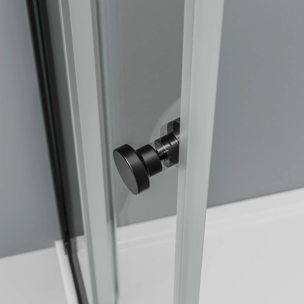 Kabina prysznicowa półokrągła NT509 drzwi przesuwne