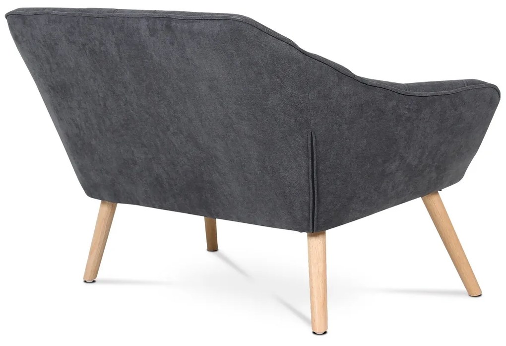 Dwuosobowa sofa AK-322 GREY2, szara