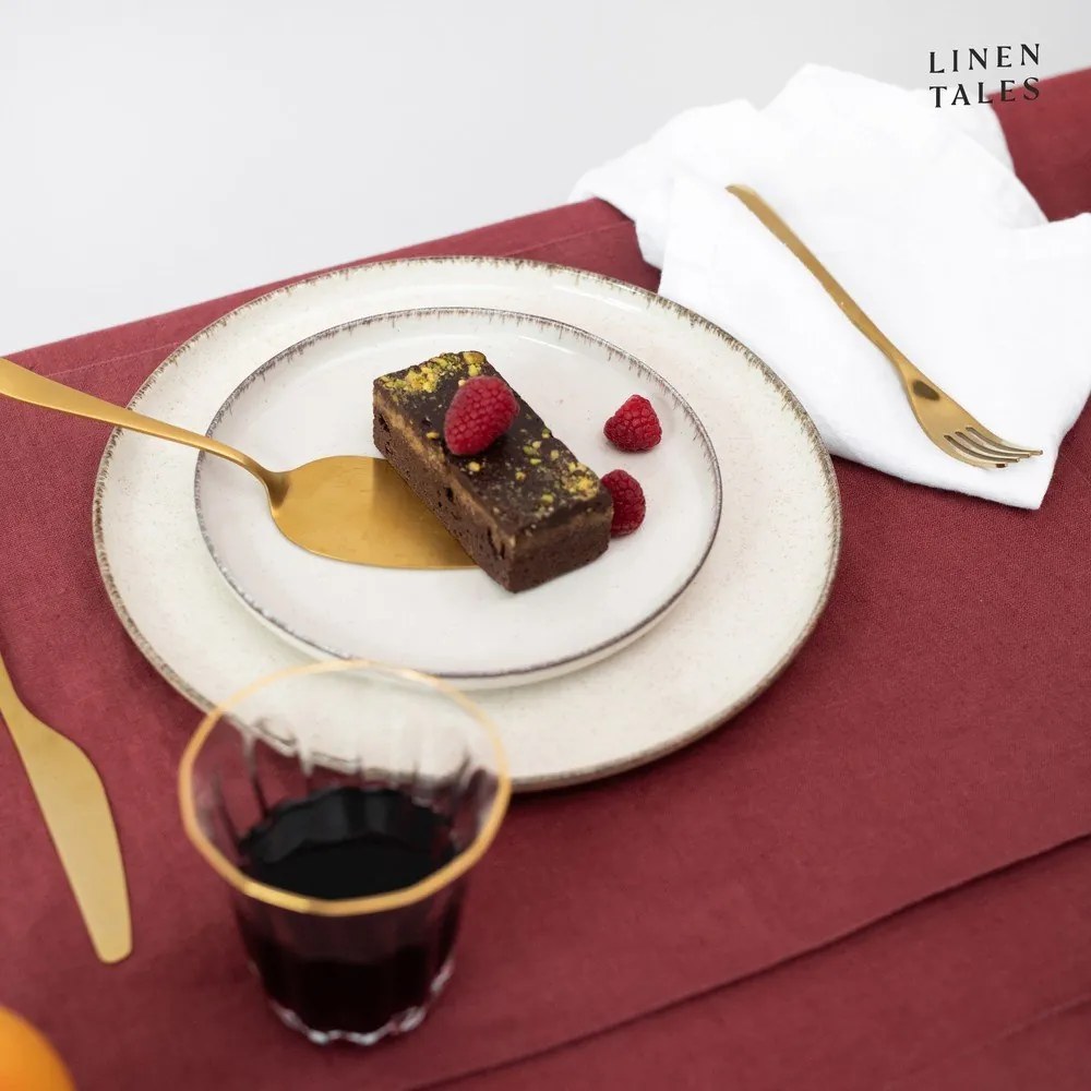 Lniany obrus 140x250 cm Marsala – Linen Tales