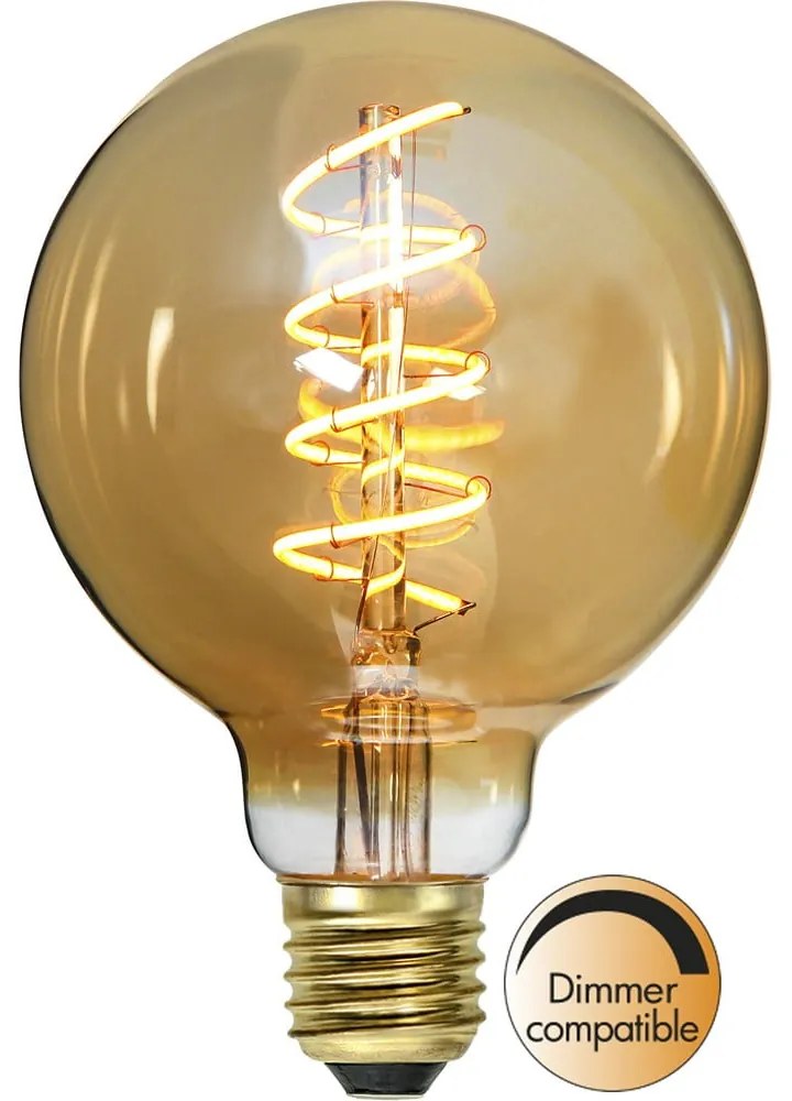 Żarówka filamentowa ze ściemniaczem i ciepłym światłem z gwintem E27, 3 W Spiral Filament – Star Trading