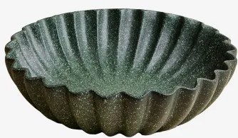 Avelin Dekoracyjna Misa Z Żywicy Ø25 Cm & Ciemnozielony - Sklum