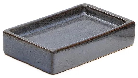 Ciemnoniebieska ceramiczna mydelniczka Silvet – Kave Home