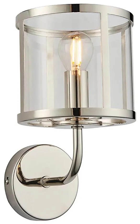 Endon 106003 - Kinkiet HOPTON 1xE14/7W/230V, błyszczący chrom