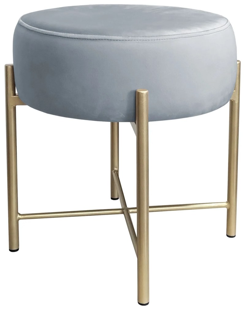 Taboret Pola noga metalowa złota BL06