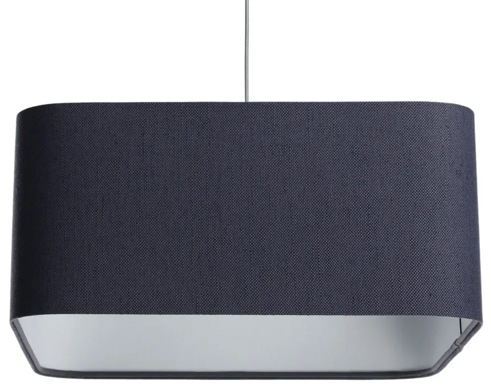 Lampa wisząca KWADRO LEN 004-40w20 granatowa/szara BPS KONCEPT