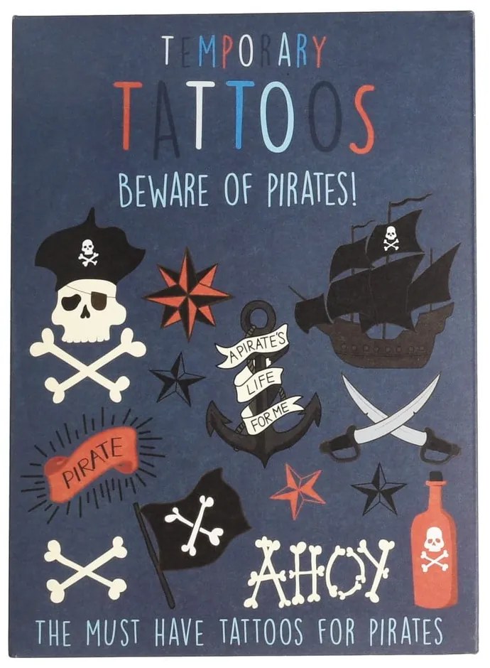 Tatuaże dla dzieci Beware of the Pirates – Rex London