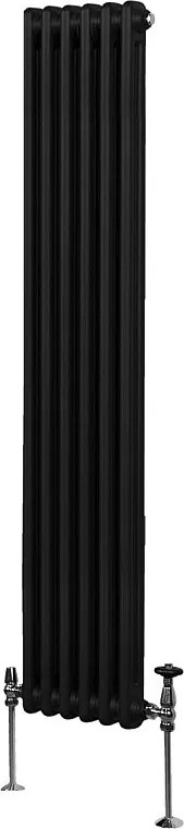 Tradycyjny grzejnik 2-kolumnowy - 1800 x 292 mm - czarny