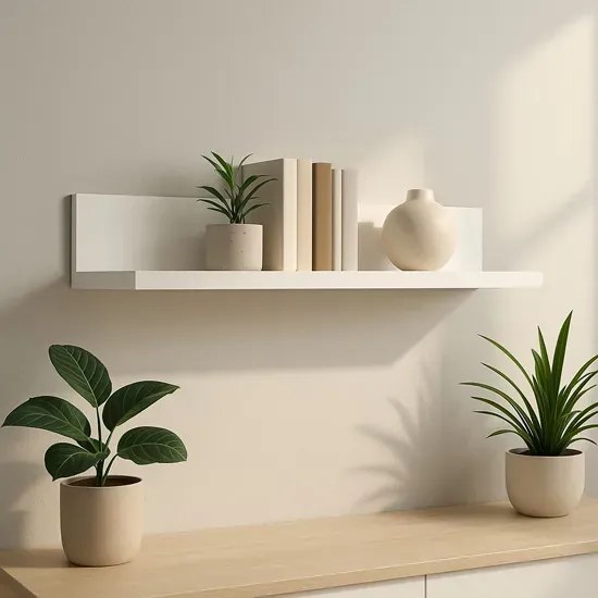Półka W Stylu Minimalistycznym Dąb Craft 80 Cm Dagna 9X